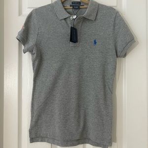 NWT Ralph Lauren Boise States Logo polo tee